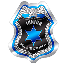 junior police shirt