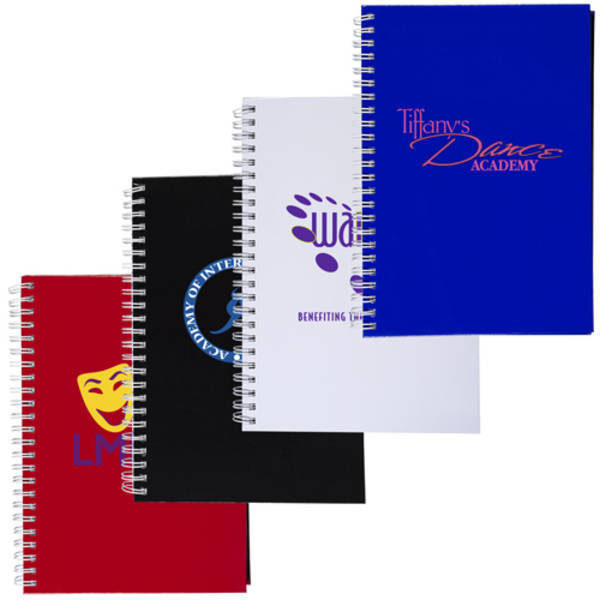 Juliet Hardcover Spiral Notebook, 5-3/4" x 8-1/2"