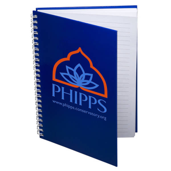 Juliet Hardcover Spiral Notebook, 5-3/4" x 8-1/2"