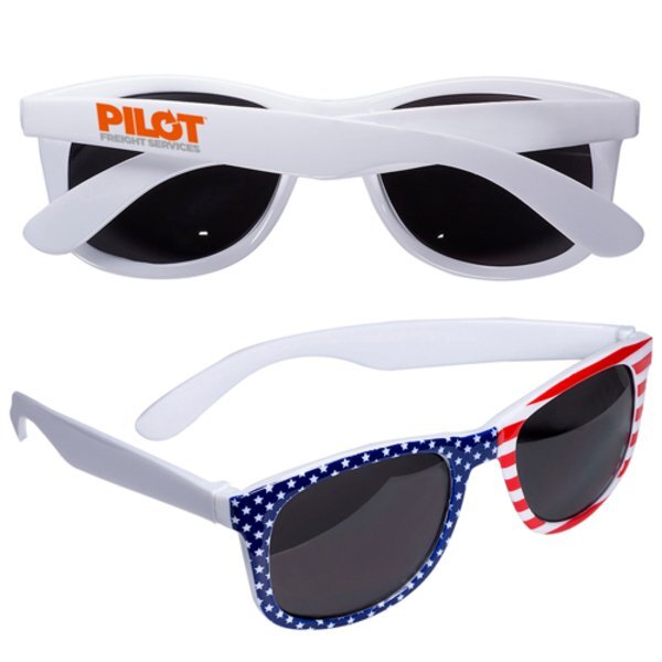 American Flag Patriotic Sunglasses