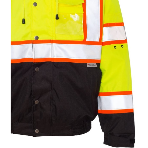 ML Kishigo® Hi-Viz Safety Brilliant Series Bomber Jacket