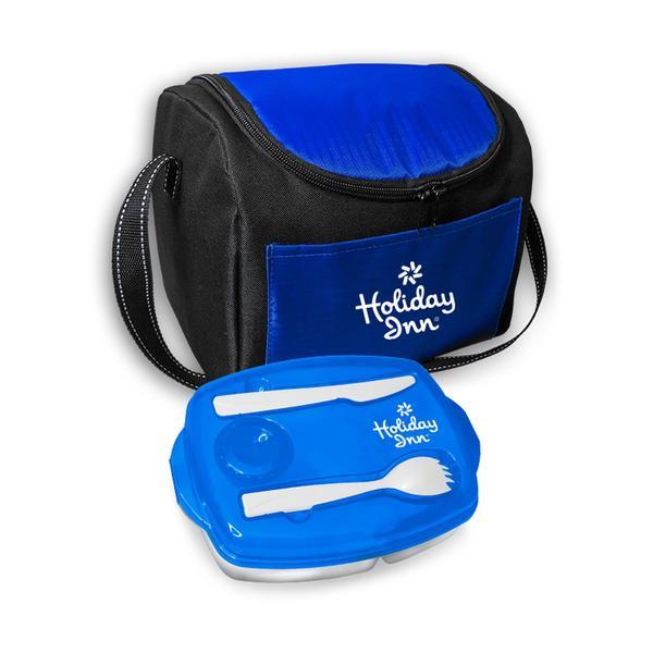 Lunch Container & Cooler Chiller Set