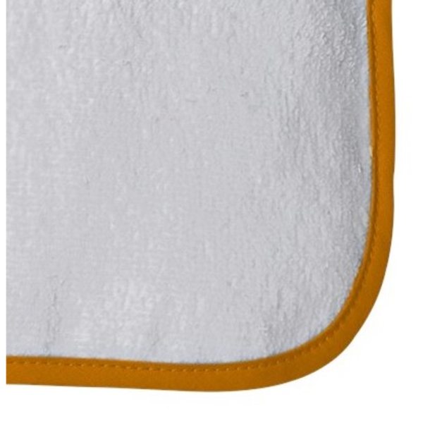 Rabbit Skins® Cotton Terry Contrast Color Infant Snap Bib