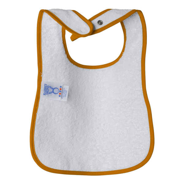 Rabbit Skins® Cotton Terry Contrast Color Infant Snap Bib