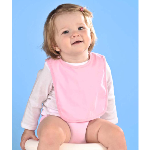Rabbit Skins® Ringspun Cotton Jersey Infant Bib