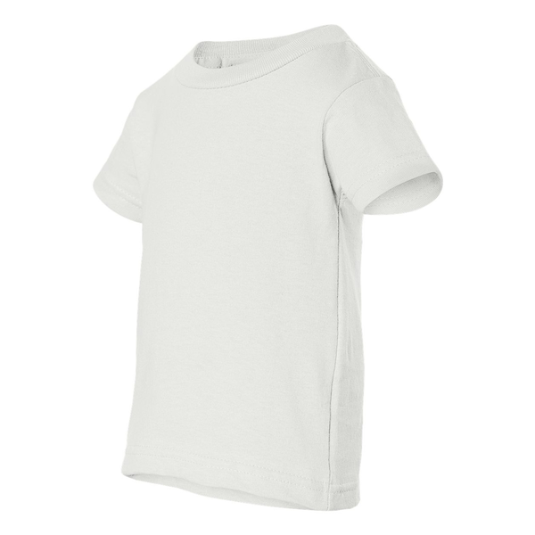 Rabbit Skins® Cotton Jersey Infant T-Shirt, White