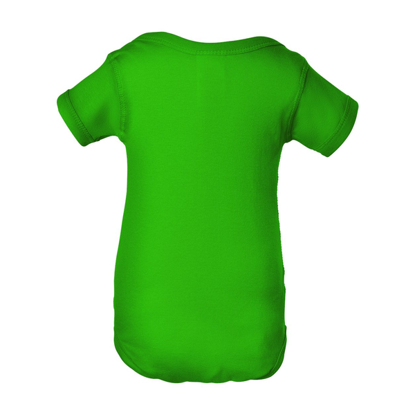 Rabbit Skins® Colors Ringspun Cotton Lap Shoulder Infant Creeper