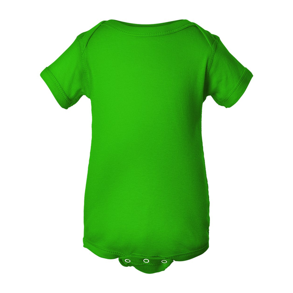 Rabbit Skins® Colors Ringspun Cotton Lap Shoulder Infant Creeper