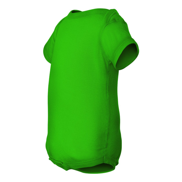 Rabbit Skins® Colors Ringspun Cotton Lap Shoulder Infant Creeper