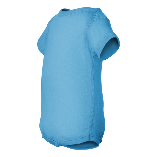 Rabbit Skins® Colors Ringspun Cotton Lap Shoulder Infant Creeper