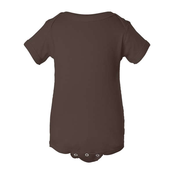 Rabbit Skins® Colors Ringspun Cotton Lap Shoulder Infant Creeper