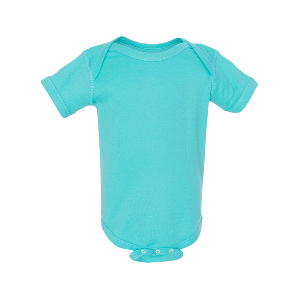 Rabbit Skins® Colors Ringspun Cotton Lap Shoulder Infant Creeper