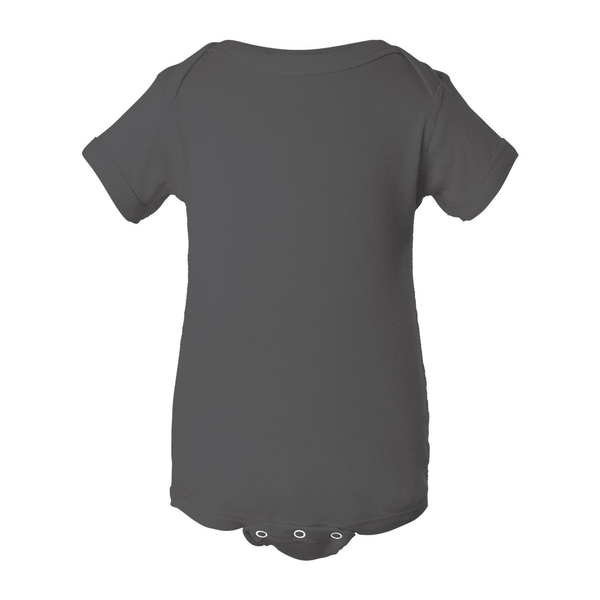 Rabbit Skins® Colors Ringspun Cotton Lap Shoulder Infant Creeper