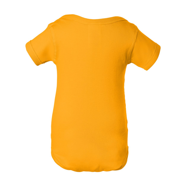 Rabbit Skins® Colors Ringspun Cotton Lap Shoulder Infant Creeper