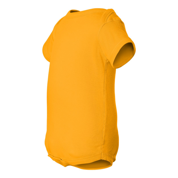 Rabbit Skins® Colors Ringspun Cotton Lap Shoulder Infant Creeper