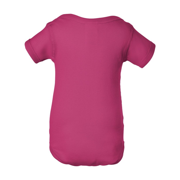 Rabbit Skins® Colors Ringspun Cotton Lap Shoulder Infant Creeper