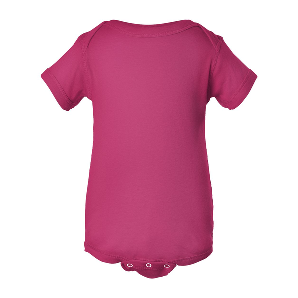 Rabbit Skins® Colors Ringspun Cotton Lap Shoulder Infant Creeper