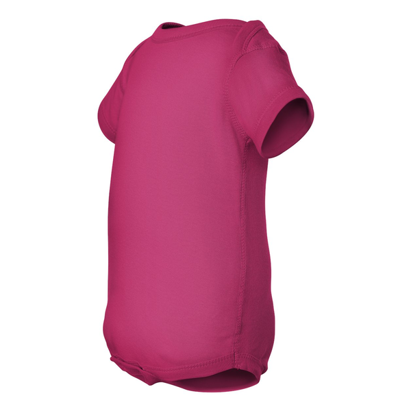 Rabbit Skins® Colors Ringspun Cotton Lap Shoulder Infant Creeper