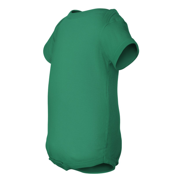 Rabbit Skins® Colors Ringspun Cotton Lap Shoulder Infant Creeper