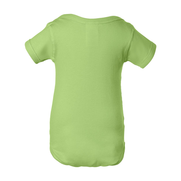 Rabbit Skins® Colors Ringspun Cotton Lap Shoulder Infant Creeper