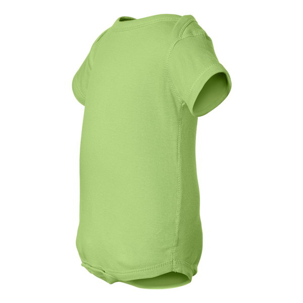 Rabbit Skins® Colors Ringspun Cotton Lap Shoulder Infant Creeper