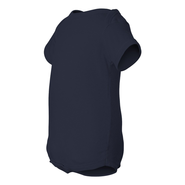 Rabbit Skins® Colors Ringspun Cotton Lap Shoulder Infant Creeper