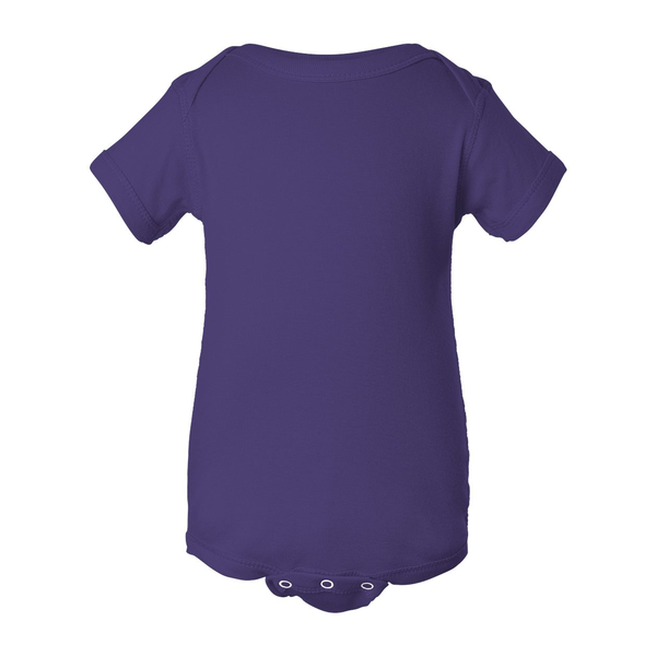 Rabbit Skins® Colors Ringspun Cotton Lap Shoulder Infant Creeper