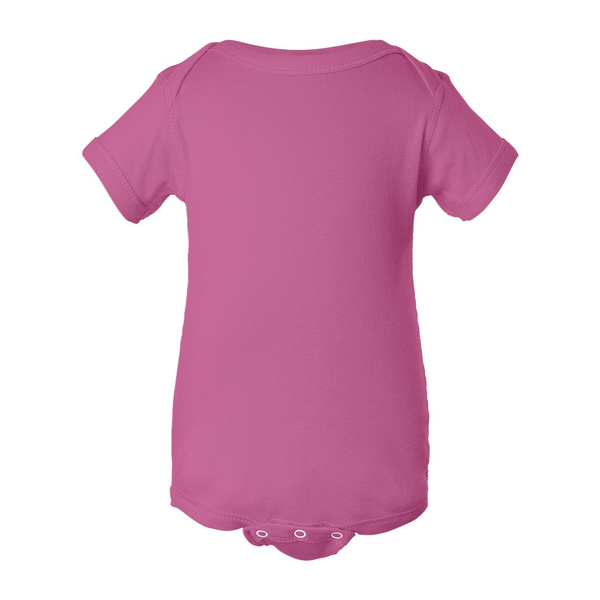 Rabbit Skins® Colors Ringspun Cotton Lap Shoulder Infant Creeper