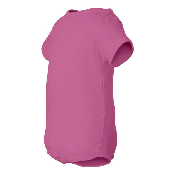 Rabbit Skins® Colors Ringspun Cotton Lap Shoulder Infant Creeper