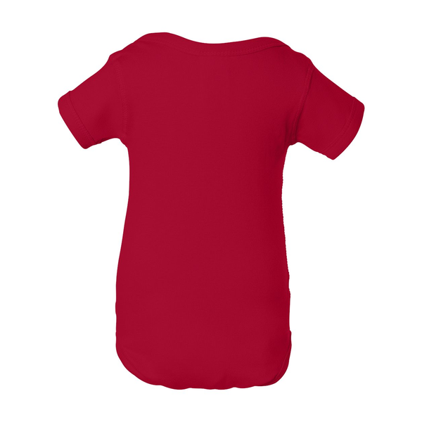 Rabbit Skins® Colors Ringspun Cotton Lap Shoulder Infant Creeper