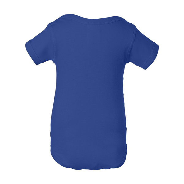 Rabbit Skins® Colors Ringspun Cotton Lap Shoulder Infant Creeper