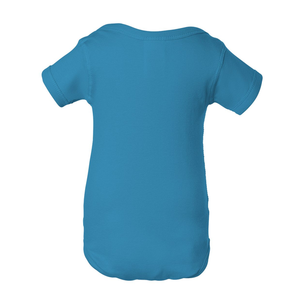 Rabbit Skins® Colors Ringspun Cotton Lap Shoulder Infant Creeper