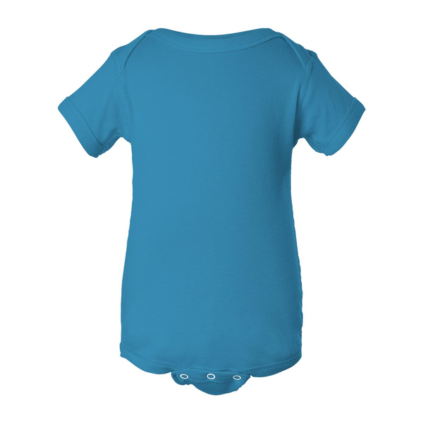 Rabbit Skins® Colors Ringspun Cotton Lap Shoulder Infant Creeper