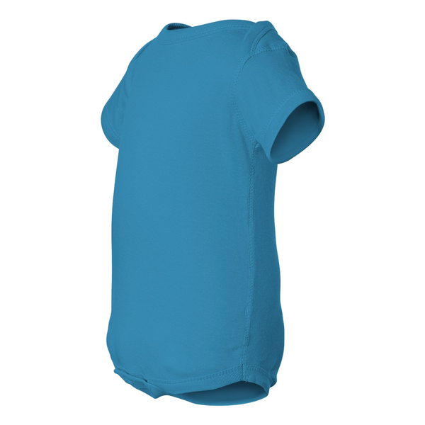 Rabbit Skins® Colors Ringspun Cotton Lap Shoulder Infant Creeper