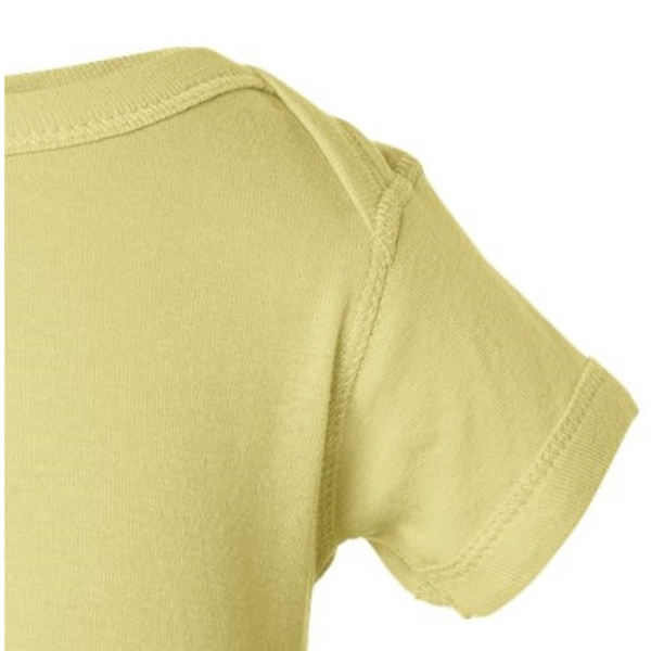 Rabbit Skins® Pastels Ringspun Cotton Lap Shoulder Infant Creeper