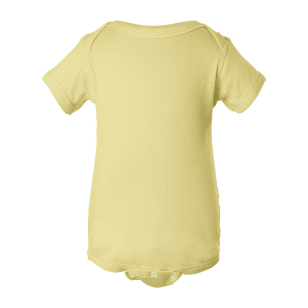 Rabbit Skins® Pastels Ringspun Cotton Lap Shoulder Infant Creeper