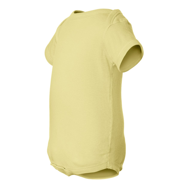 Rabbit Skins® Pastels Ringspun Cotton Lap Shoulder Infant Creeper