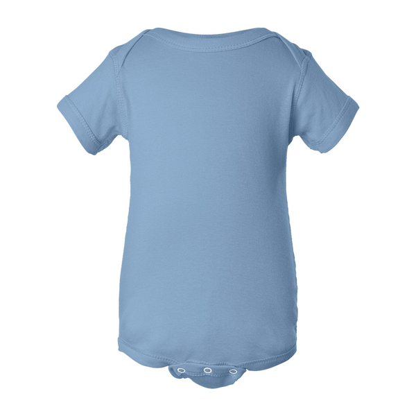 Rabbit Skins® Pastels Ringspun Cotton Lap Shoulder Infant Creeper