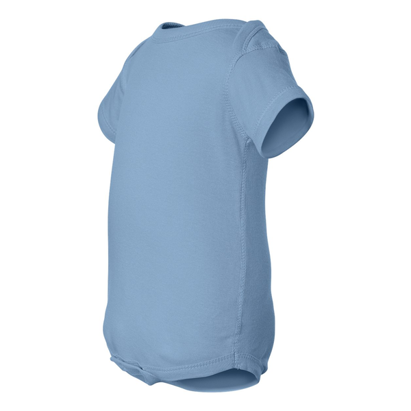 Rabbit Skins® Pastels Ringspun Cotton Lap Shoulder Infant Creeper