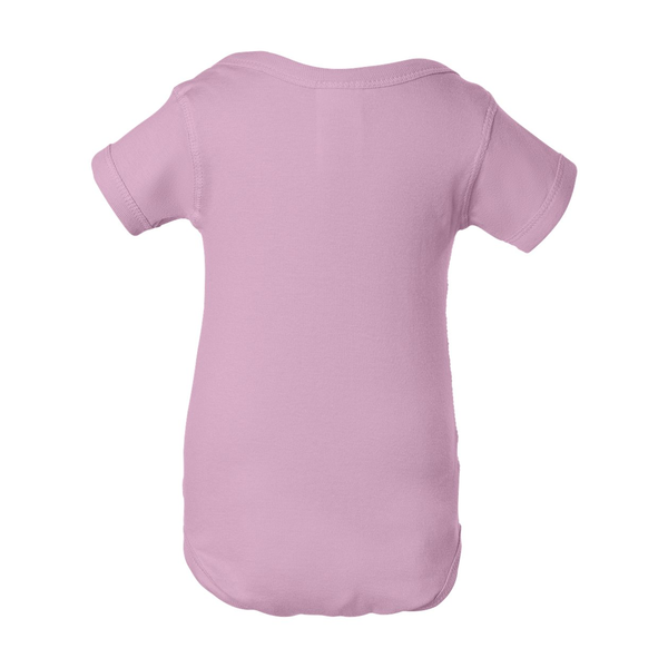 Rabbit Skins® Pastels Ringspun Cotton Lap Shoulder Infant Creeper