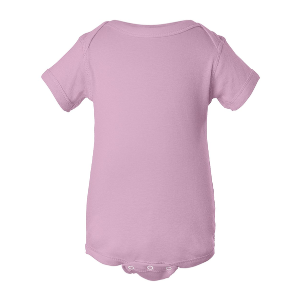 Rabbit Skins® Pastels Ringspun Cotton Lap Shoulder Infant Creeper