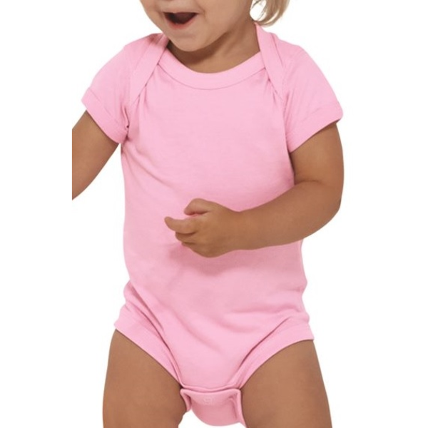 Rabbit Skins® Fine Jersey Lap Shoulder Infant Creeper, Colors