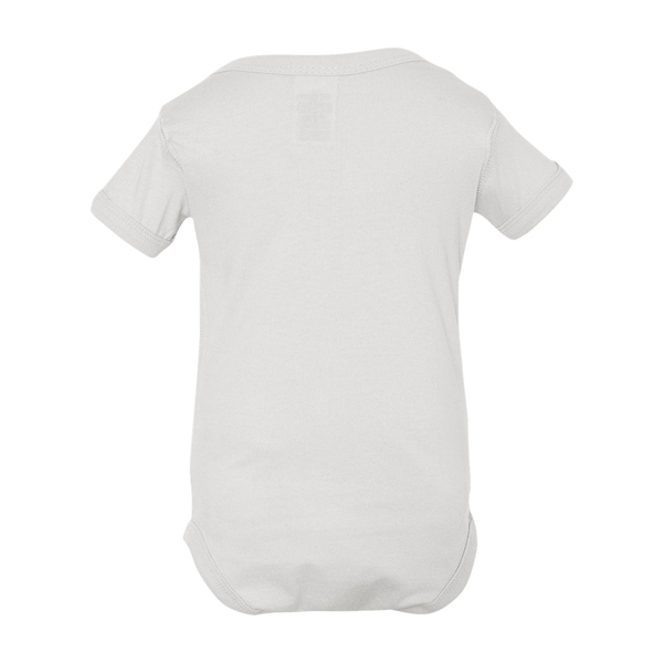 Rabbit Skins® Fine Jersey Lap Shoulder Infant Creeper, White