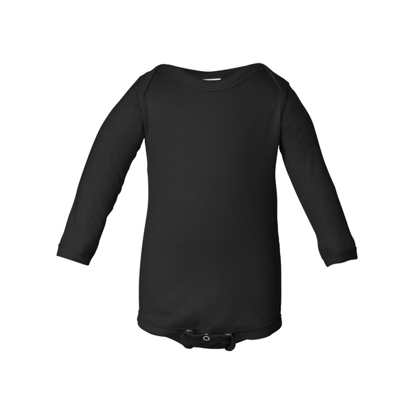 Rabbit Skins® Lap Shoulder Long Sleeve Infant Creeper, Colors