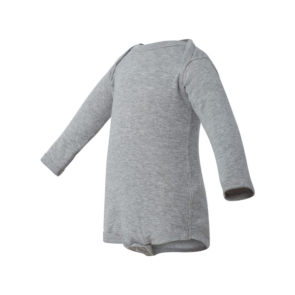 Rabbit Skins® Lap Shoulder Long Sleeve Infant Creeper, Colors