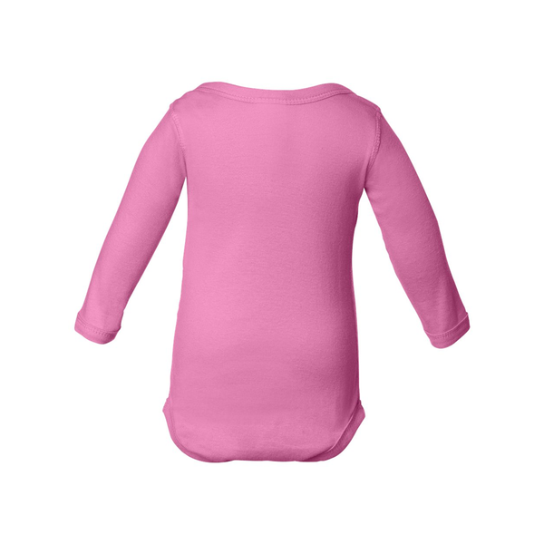 Rabbit Skins® Lap Shoulder Long Sleeve Infant Creeper, Colors