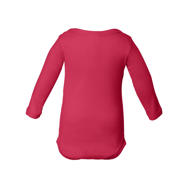 Rabbit Skins® Lap Shoulder Long Sleeve Infant Creeper, Colors