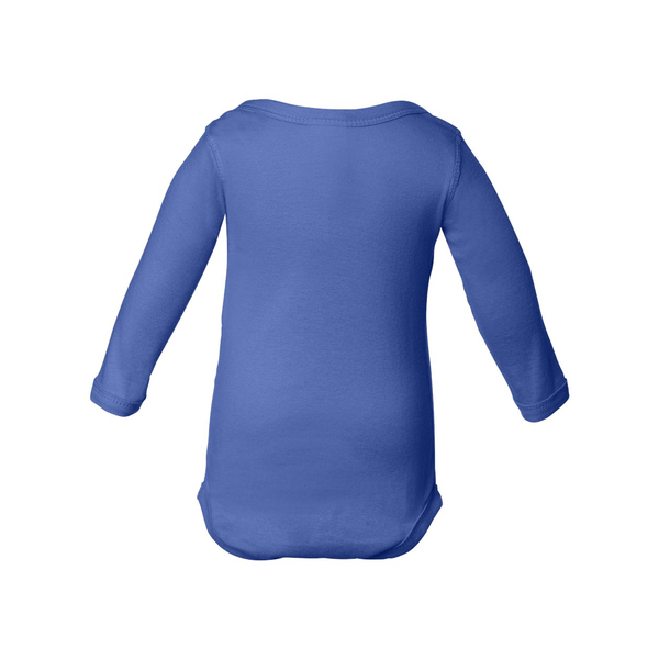 Rabbit Skins® Lap Shoulder Long Sleeve Infant Creeper, Colors