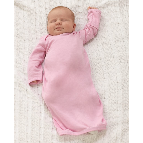 Rabbit Skins® Ringspun Cotton Infant Layette Gown