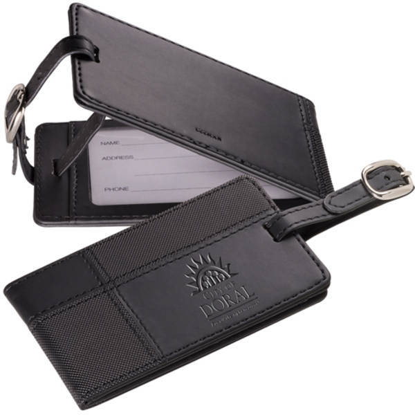 Charles Duo-Textured Luggage Tag